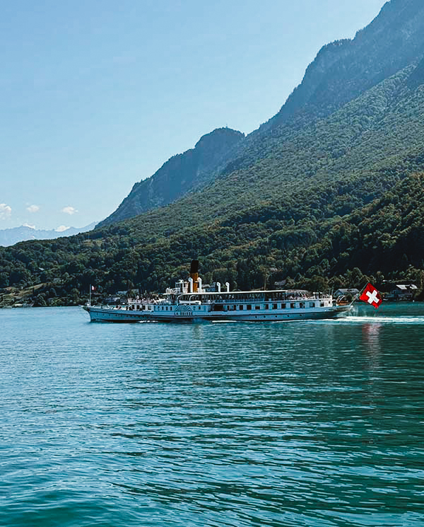 Lake Geneva’s historic bateaux à vapeur