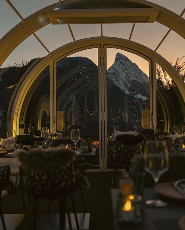 Restaurant, HUUS Gstaad Hotel